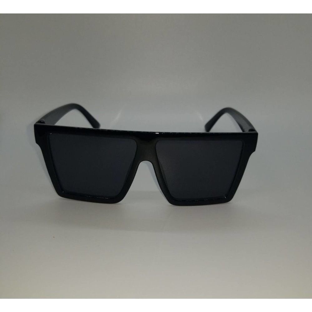 Women's Black Fashion Square Sunglasses